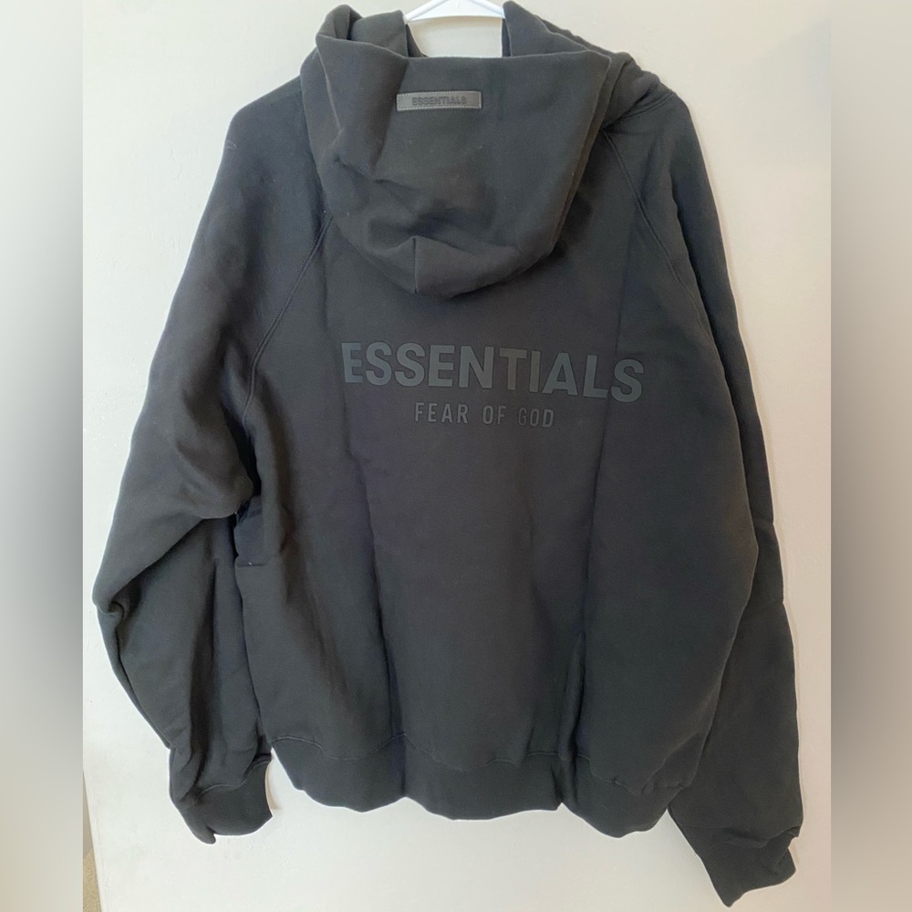 Essentials Black Hoodie